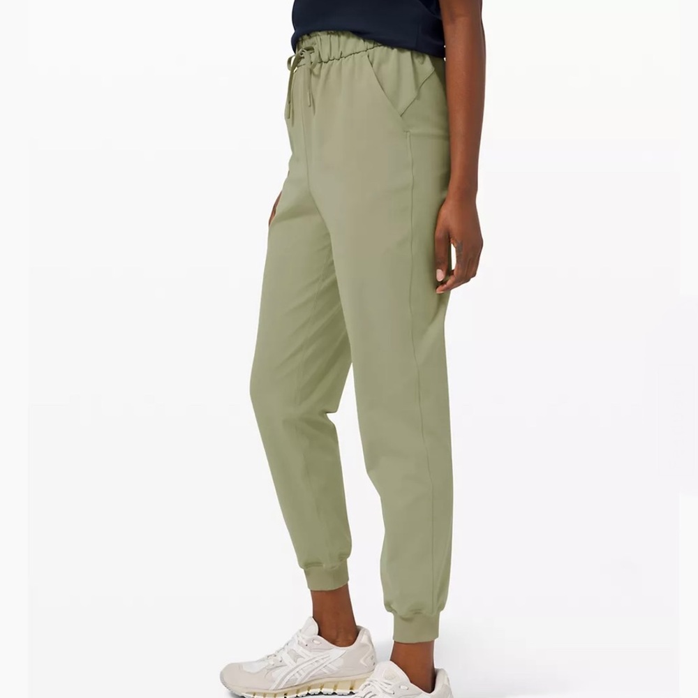Lululemon | Stretch High Rise Joggers | Full Length | Rosemary Green | 2